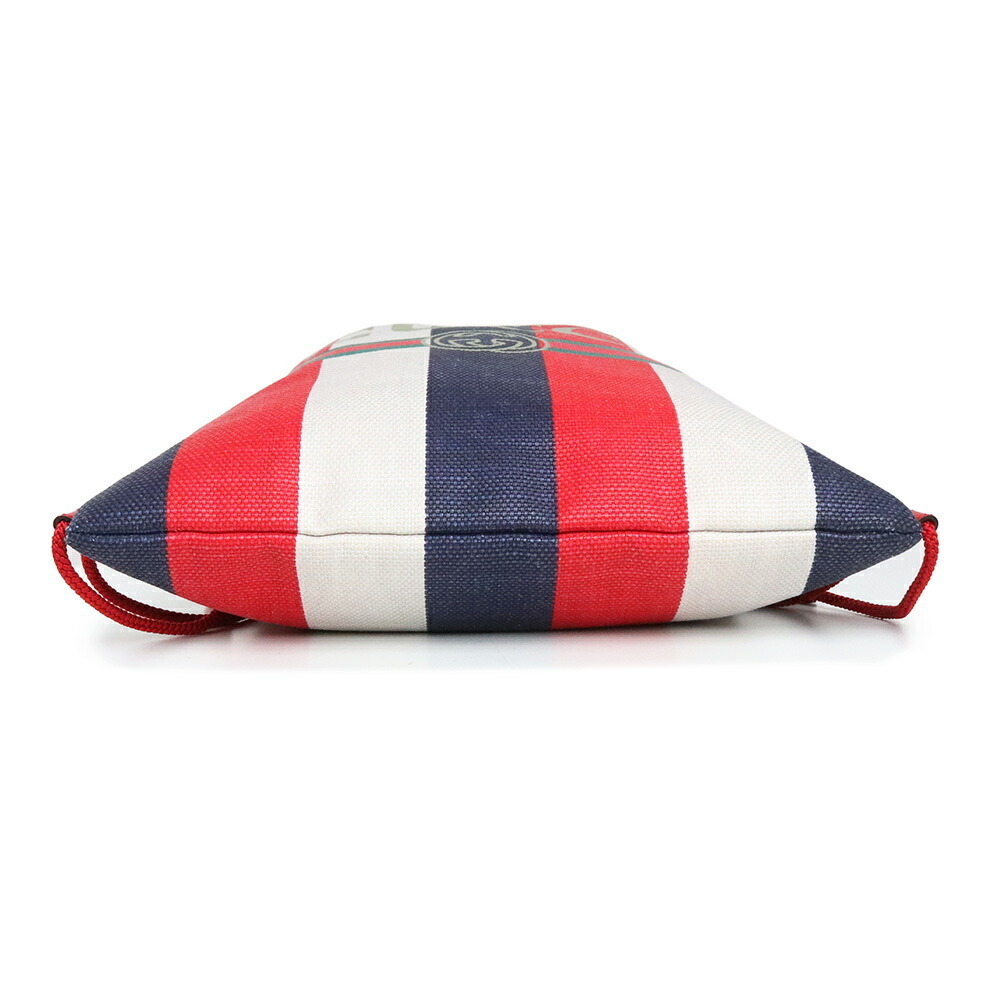 Gucci Drawstring Backpack Daypack Leather Multico… - image 6